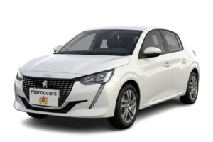Peugeot 208 hybride — location voiture Maroc